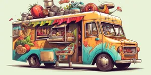 Foodtrucks en leesvoer